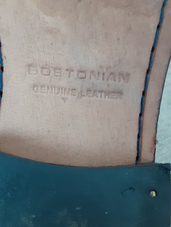 Bostonian Black Leather Derby Oxfords main image 8